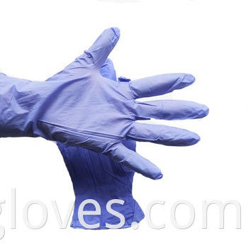 Disposable Household Red Food Grade Nitrile Synthetic Gloves Powder Free Cleaning Nitrile Exam Gloves